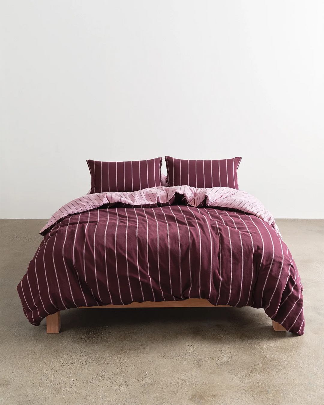 Hommey Quilt Cover - Mulberry / Aster