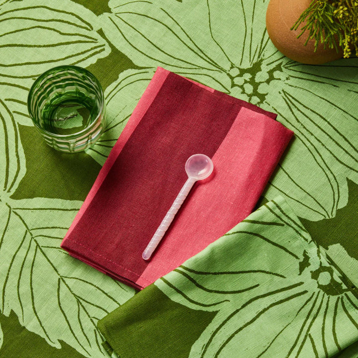 Bonnie & Neil Big Stripe Cerise Napkins