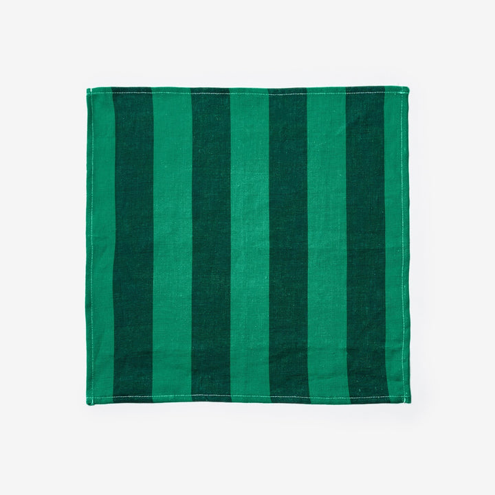 Bonnie & Neil Stripe Emerald Napkins