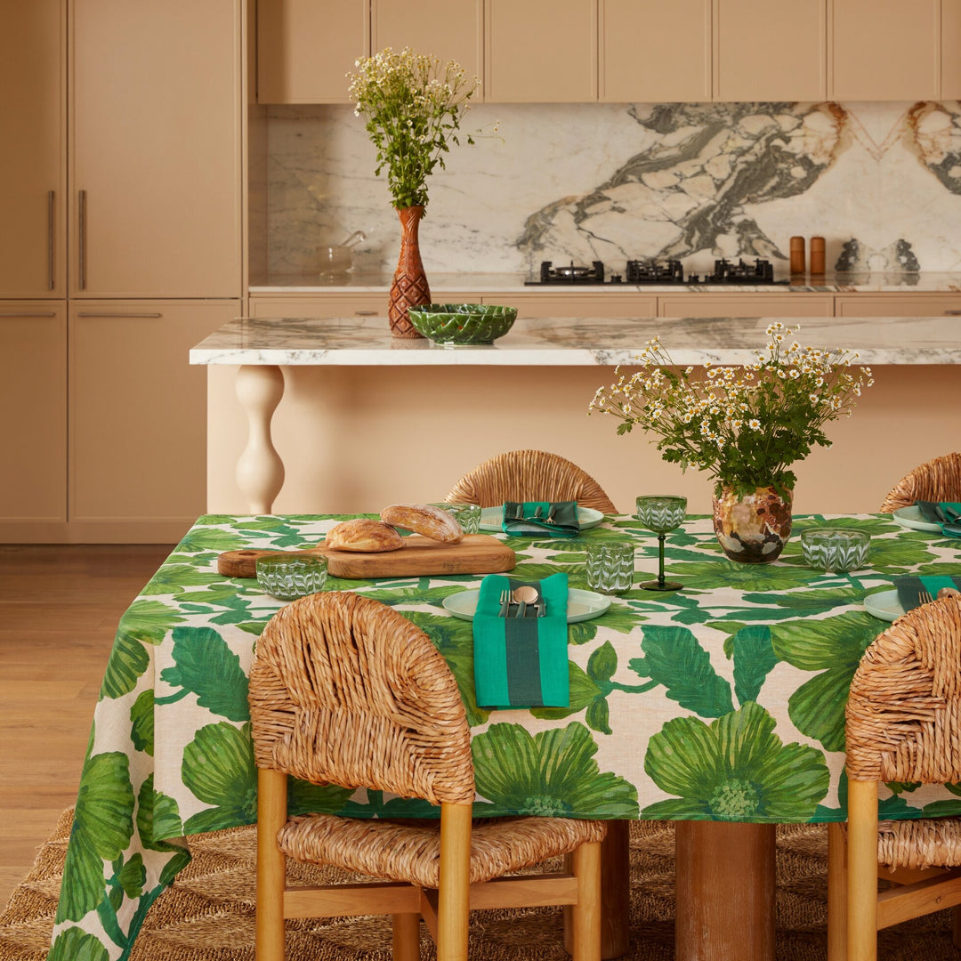 Bonnie & Neil Stripe Emerald Napkins