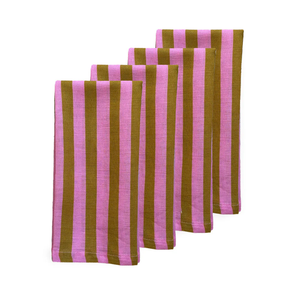 Loco Living Orchid Napkin Set 4