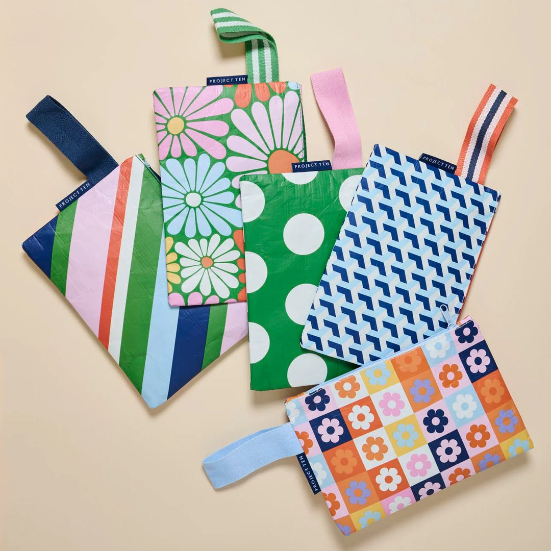 Project Ten Mini Zip Pouch - Maze