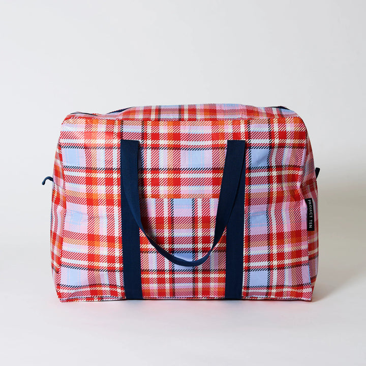 Project Ten Overnight Bag - Tartan