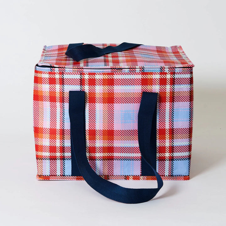 Project Ten Large Insulated Tote - Tartan