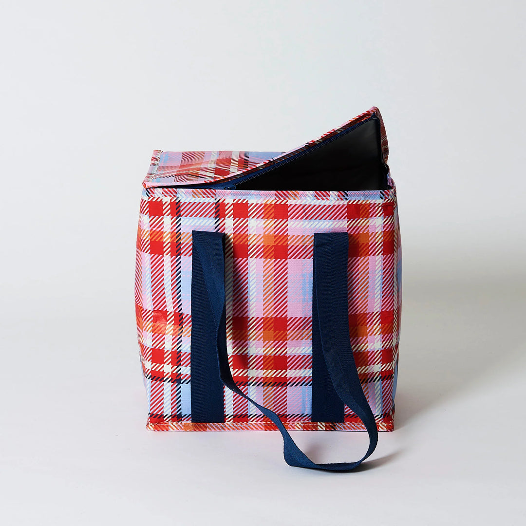 Project Ten Medium Insulated Tote - Tartan