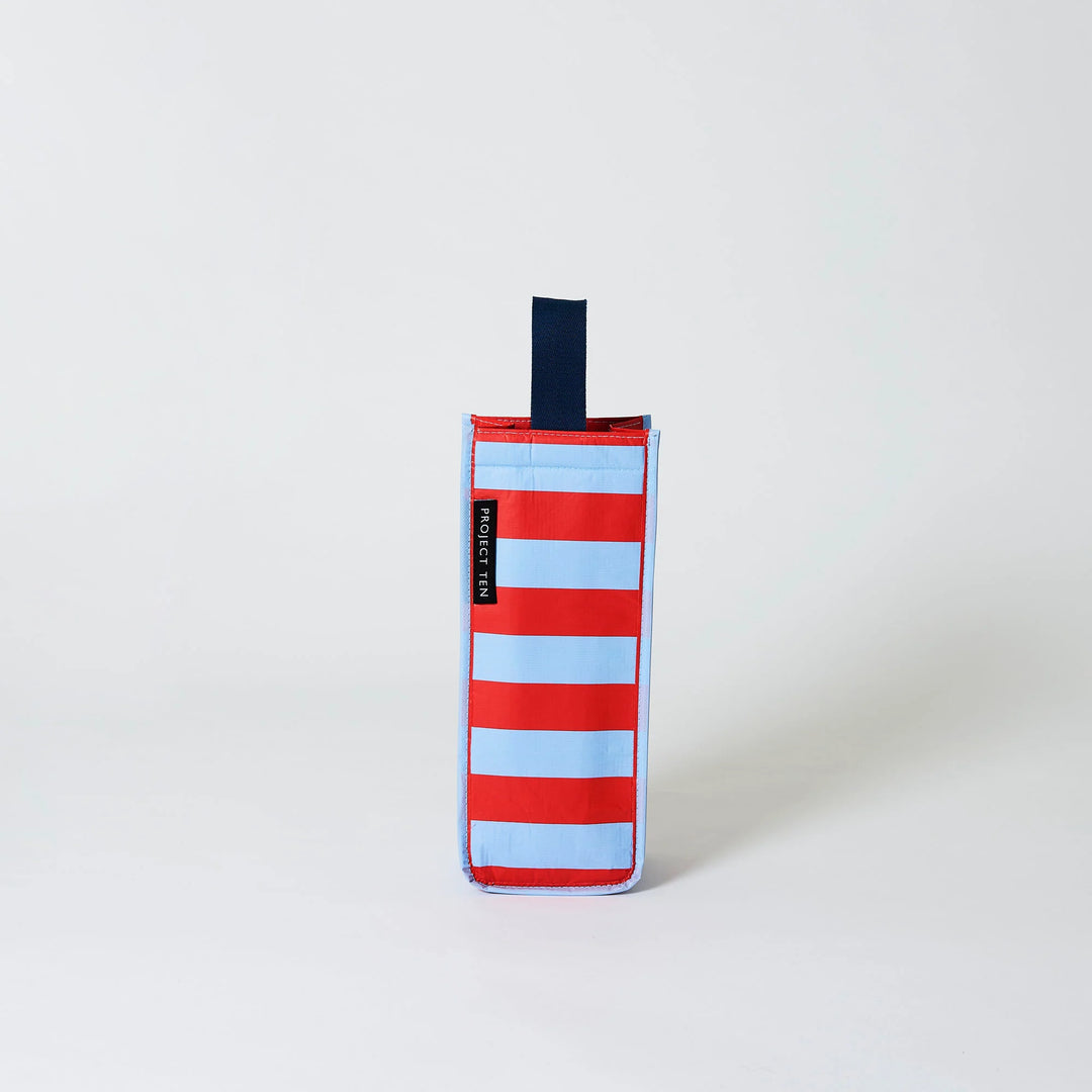 Project Ten Wine Bag - Red Blue Stripe
