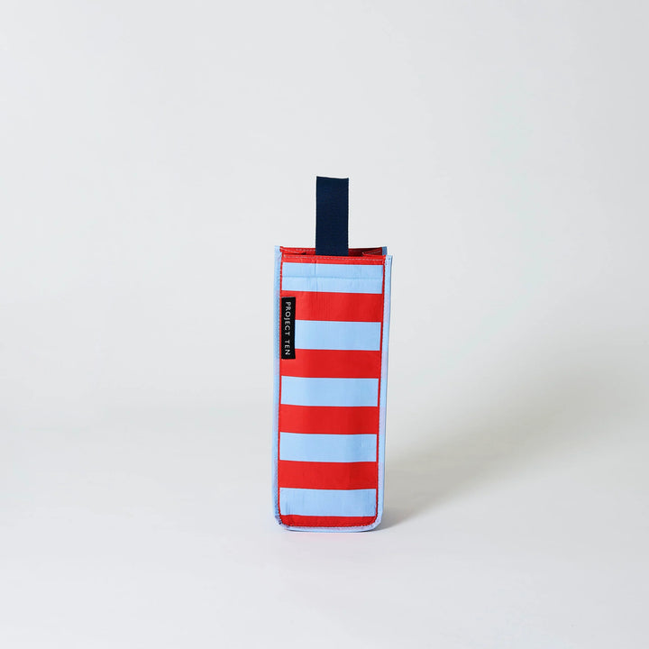 Project Ten Wine Bag - Red Blue Stripe