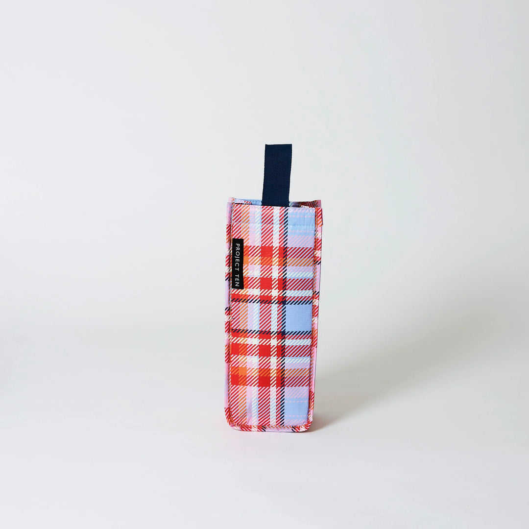 Project Ten Wine Bag - Tartan