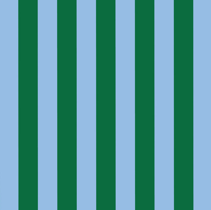 Project Ten Wine Bag - Green Blue Stripe