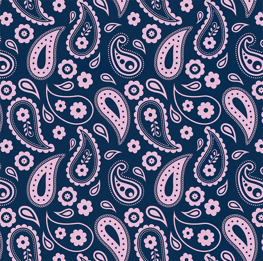 Project Ten Tiny Pouch - Paisley