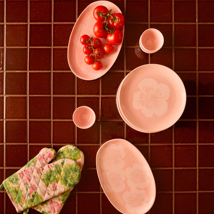 Bonnie & Neil Jardin Pink Plate