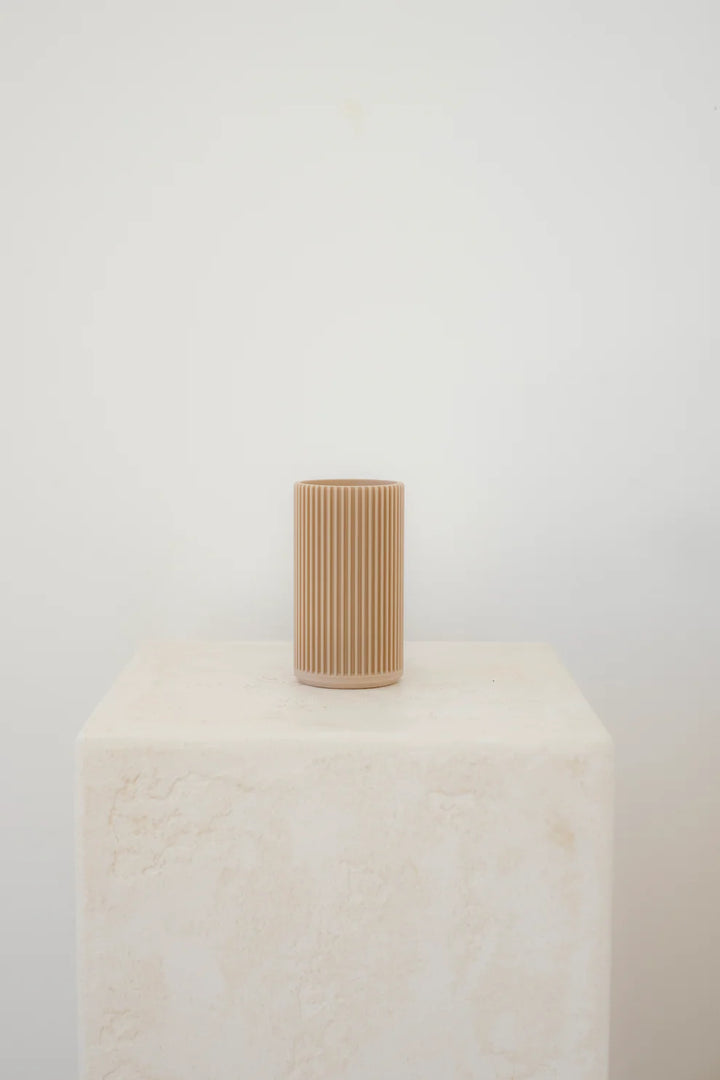 Printing Potters Ribbed Stationary Holder