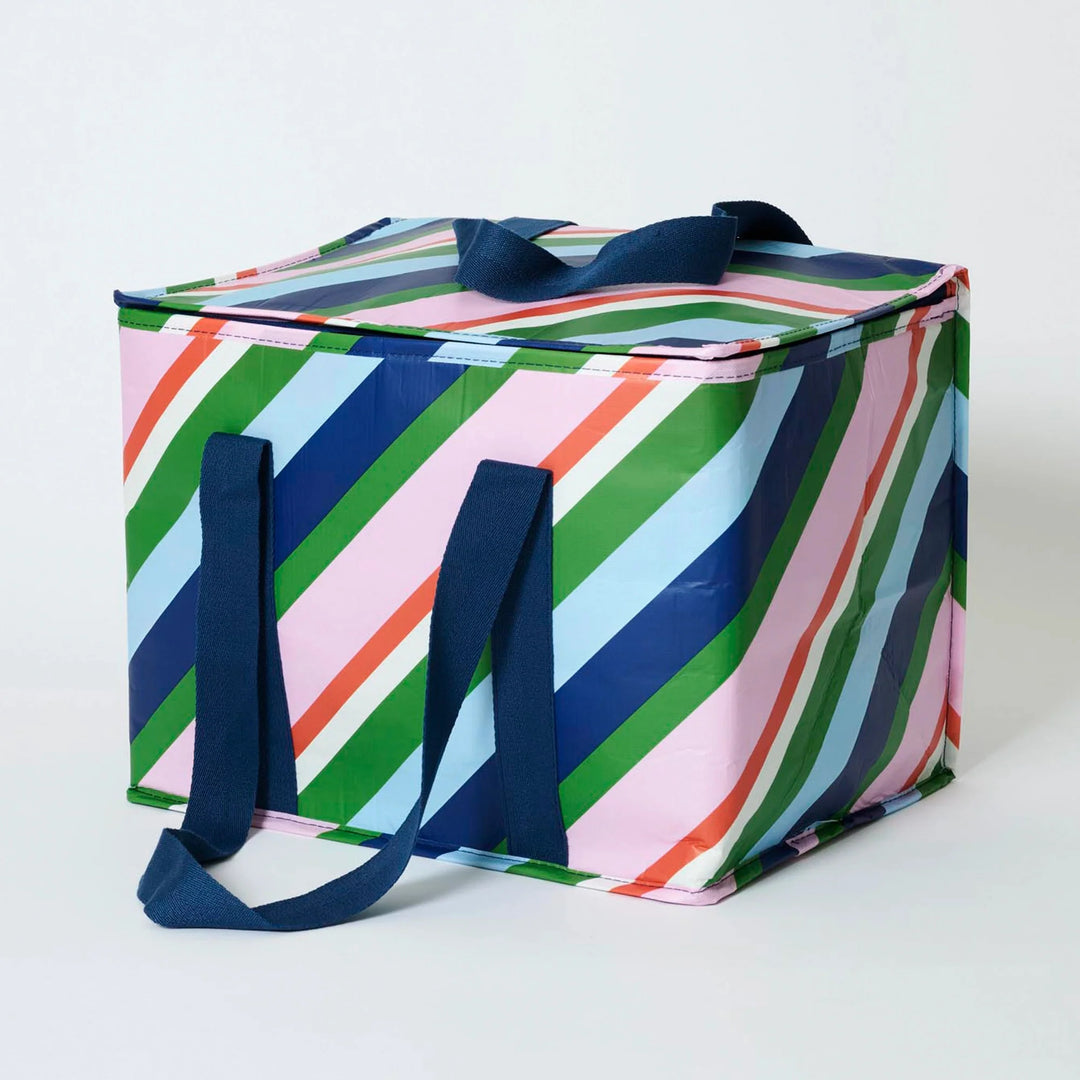 Project Ten Large Insulated Tote - Rugby Stripe