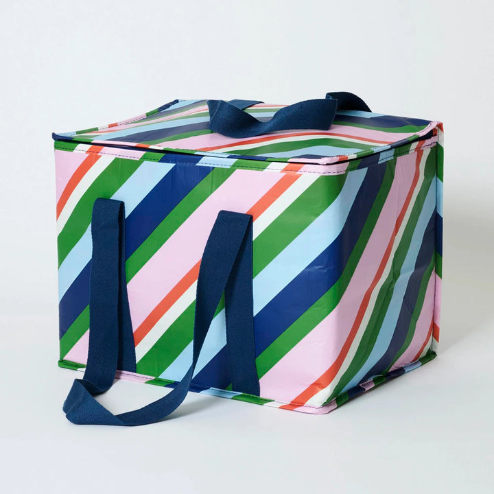 Project Ten Large Insulated Tote - Rugby Stripe