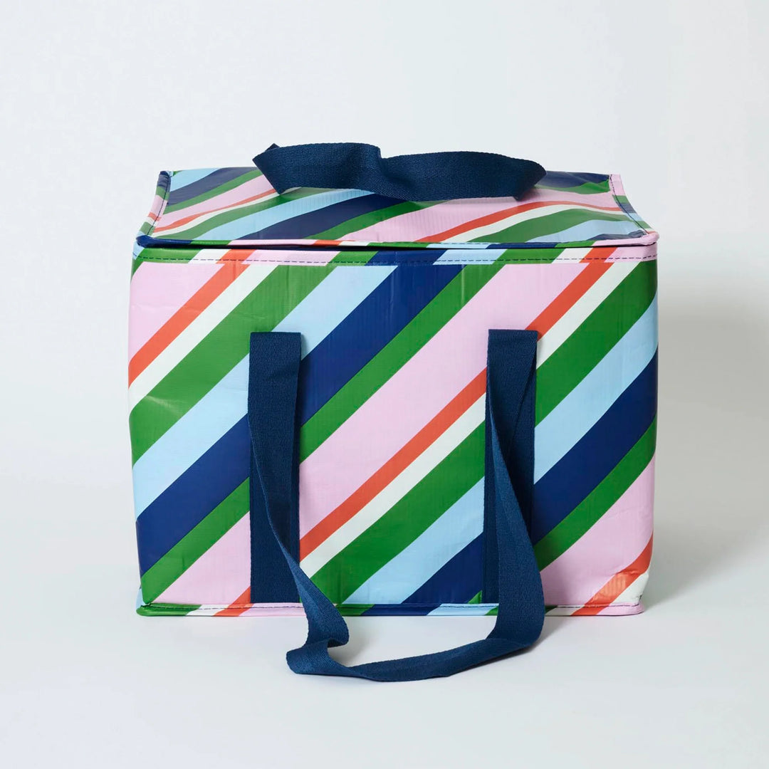 Project Ten Large Insulated Tote - Rugby Stripe