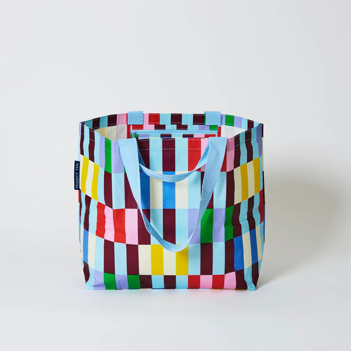 Project Ten Medium Tote - Multi Stripe