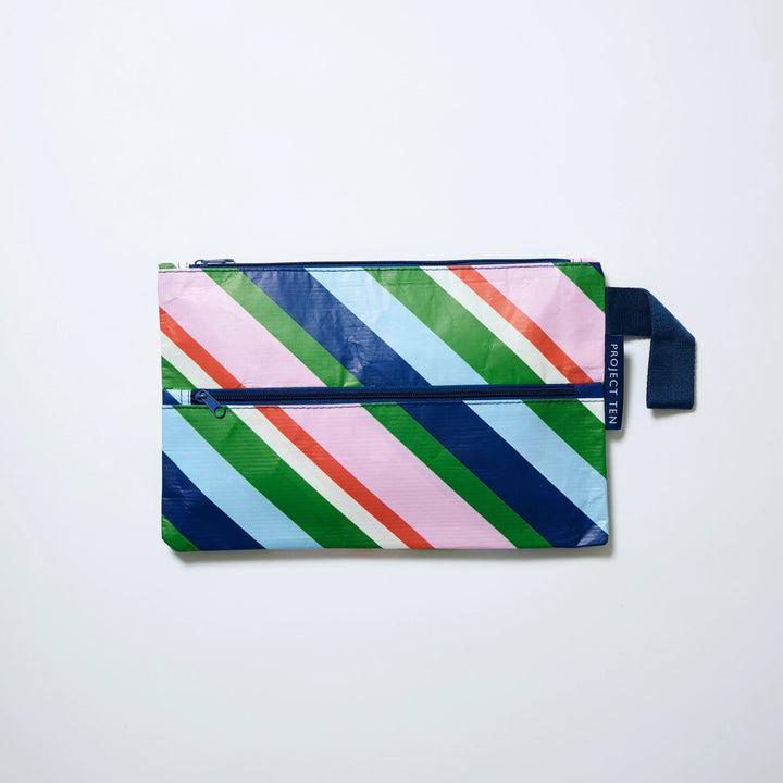 Project Ten Pencil Case – Rugby Stripe