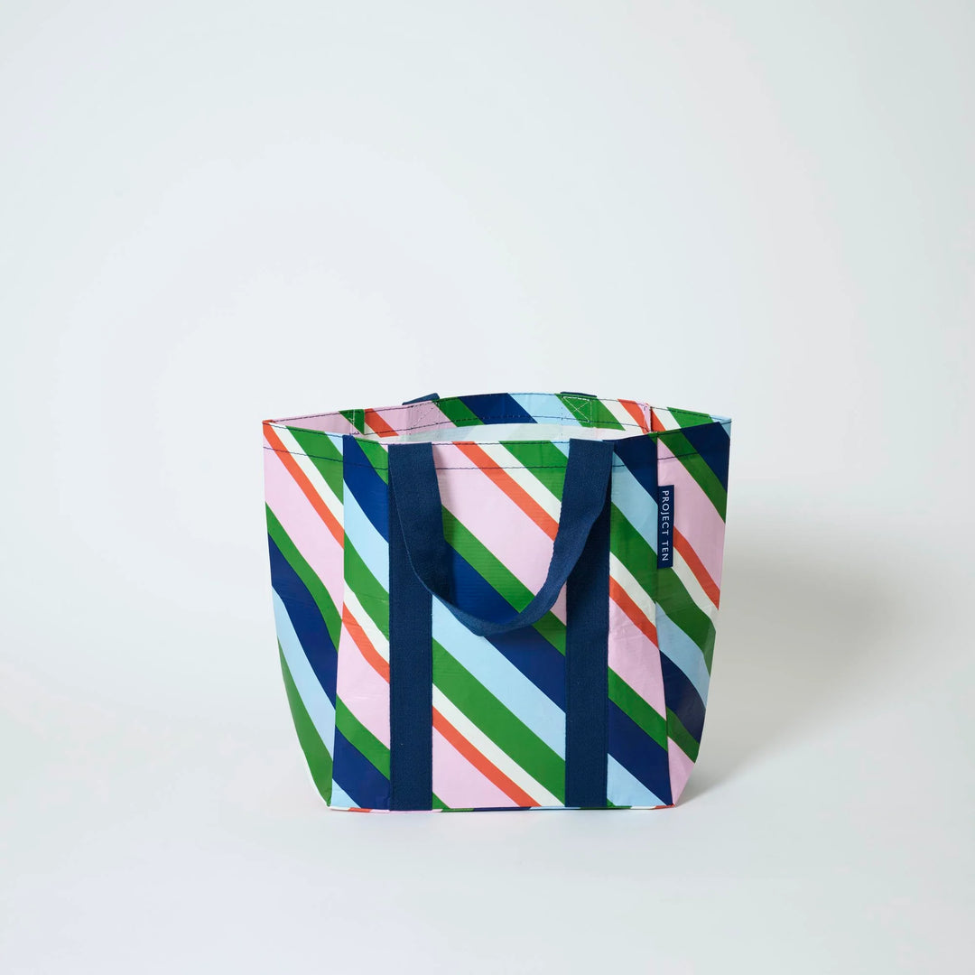 Project Ten Shopper - Rugby Stripe