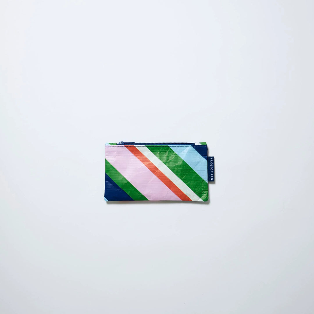 Project Ten Tiny Pouch - Rugby Stripe
