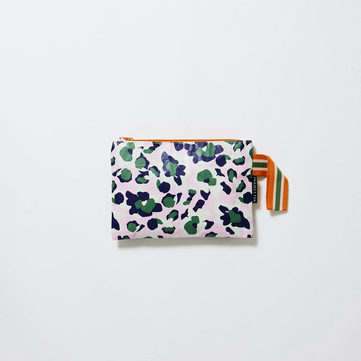 Project Ten Mini Zip Pouch - Leopard