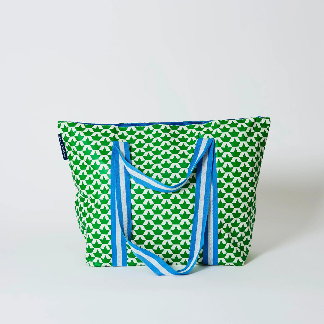 Project Ten Medium Zip Tote - Boats