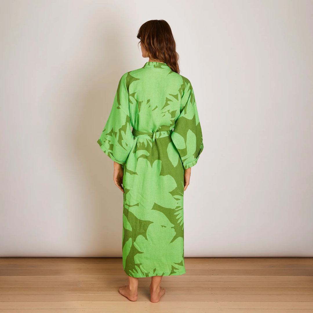 Bonnie & Neil Carmine Green Robe