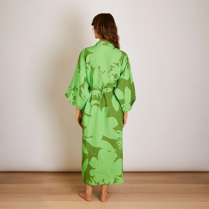 Bonnie & Neil Carmine Green Robe