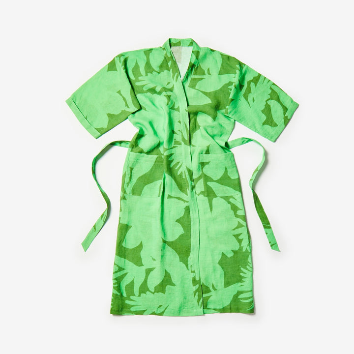 Bonnie & Neil Carmine Green Robe