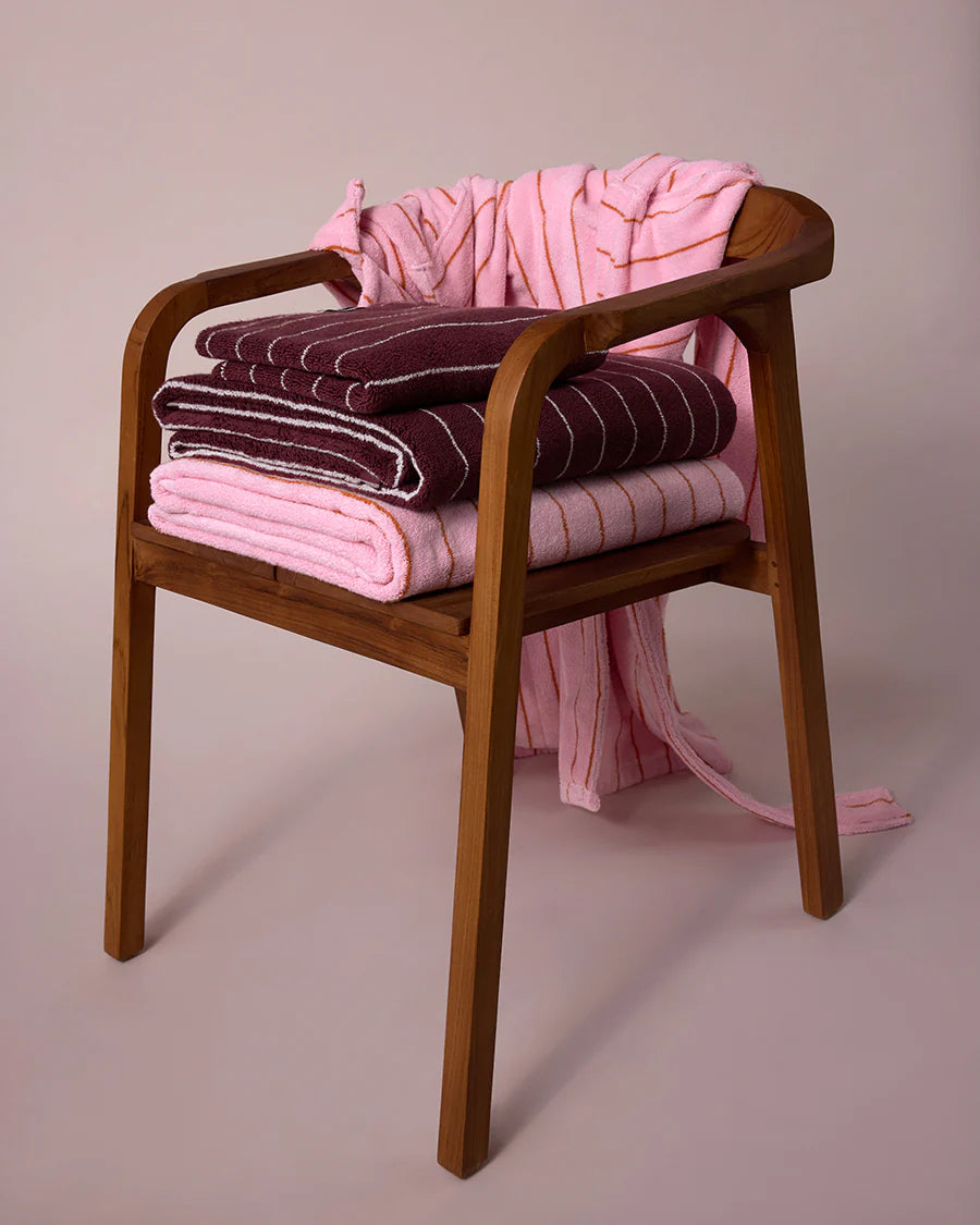 Hommey Hand Towel - Merlot