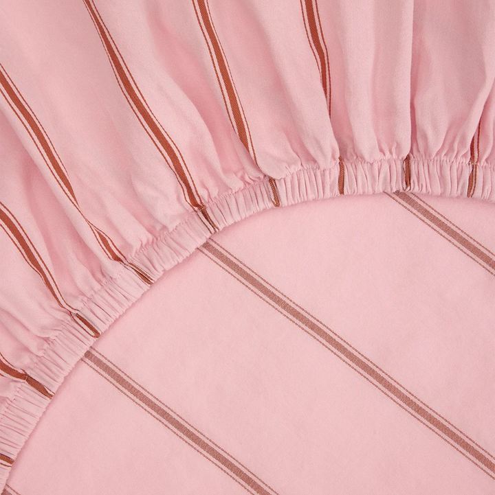 Hommey Fitted Sheet - Rose