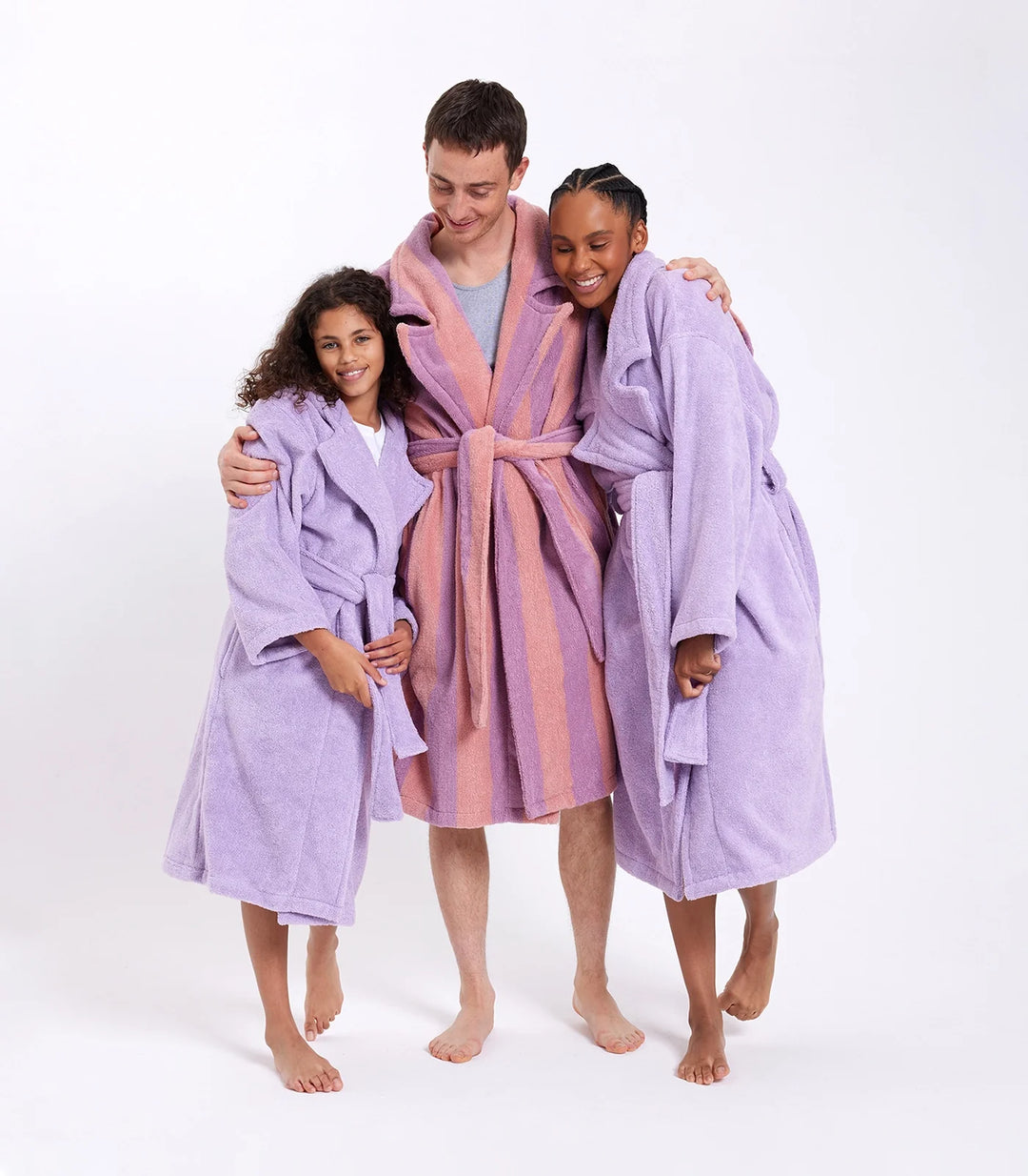 Hommey Robe - Bloom Stripes