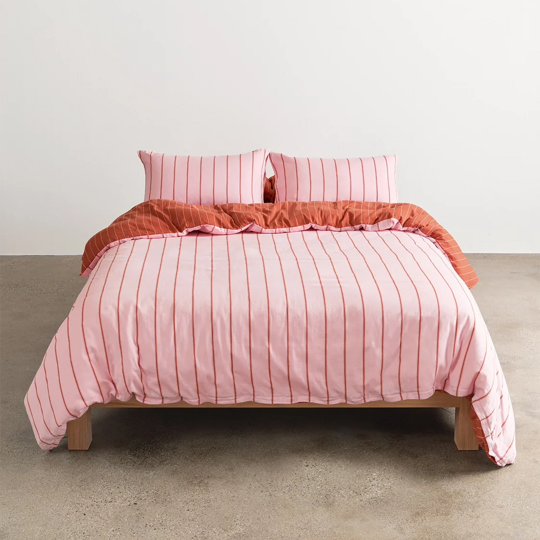 Hommey Fitted Sheet - Rose