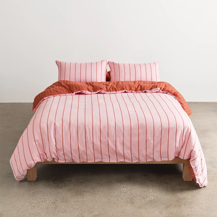 Hommey Fitted Sheet - Rose