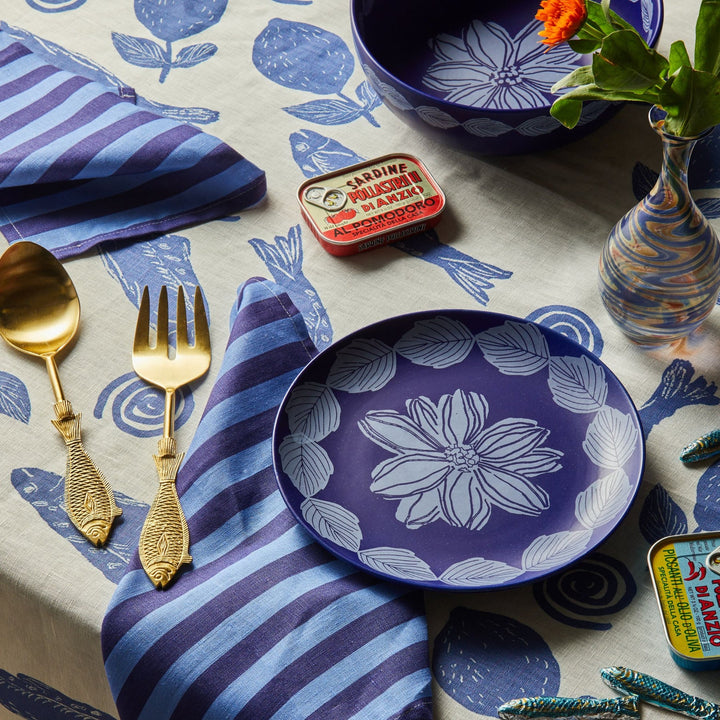 Bonnie & Neil Margot Cobalt Salad Bowl