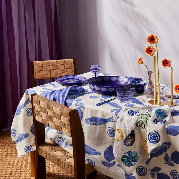 Bonnie & Neil Margot Cobalt Salad Bowl