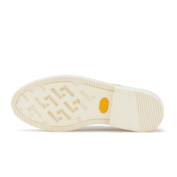 Rollie Brogue Rise Punch - White Mod *FINAL SALE*