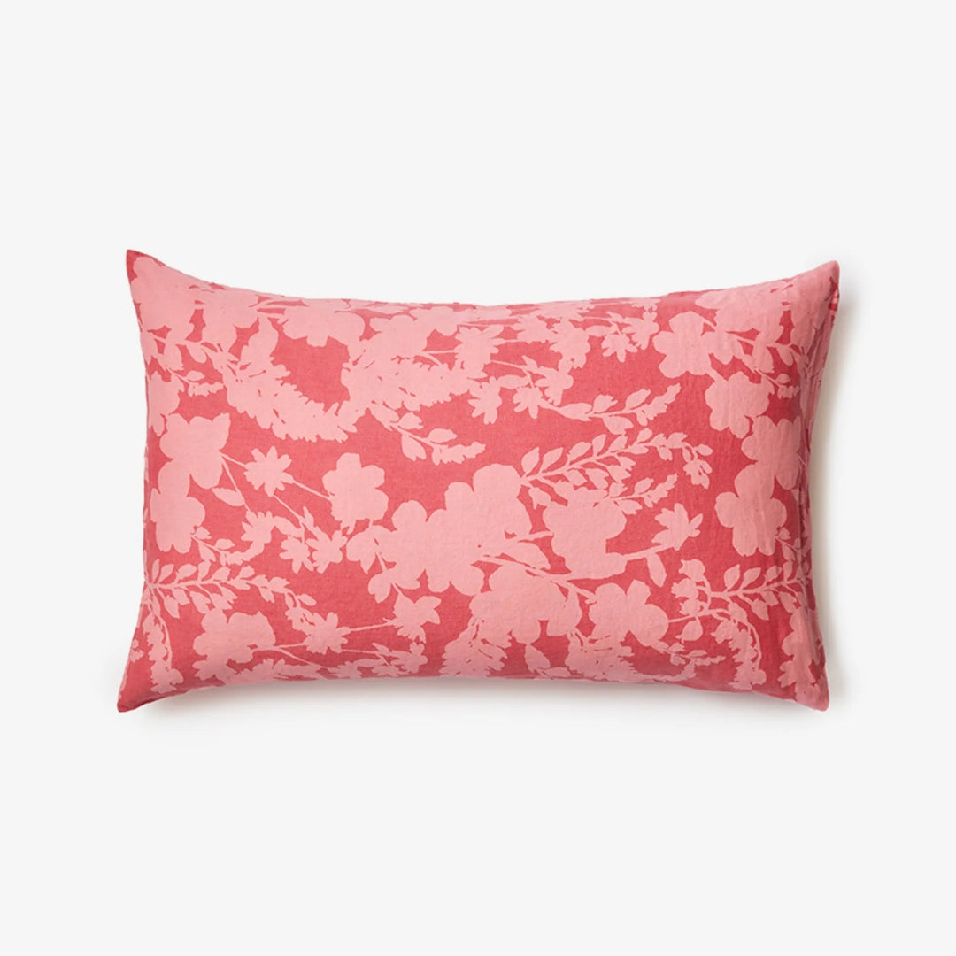 Bonnie & Neil Petal Pink Linen Standard Pillowcases