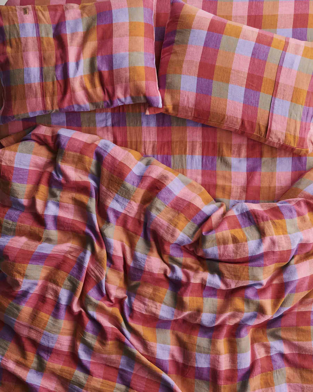 Kip & Co Tutti Frutti Linen Pillowcases