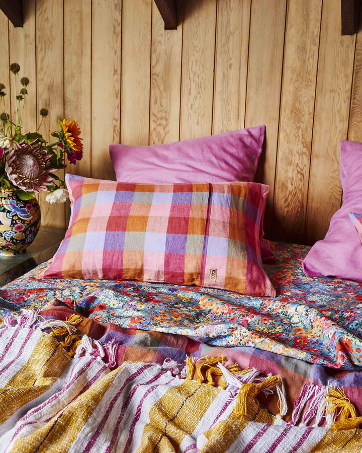 Kip & Co Tutti Frutti Linen Pillowcases