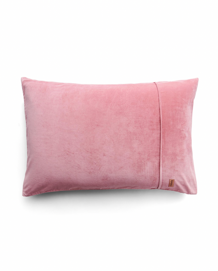 Kip & Co Dusty Rose Velvet Pillowcases