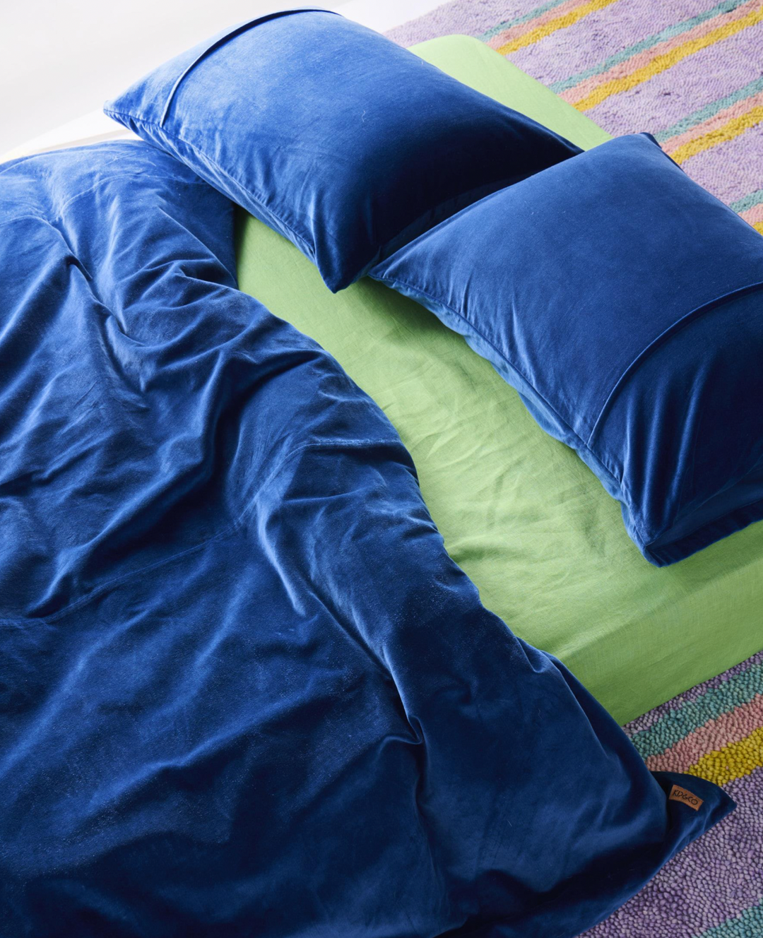 Kip & Co Ocean Velvet Pillowcases