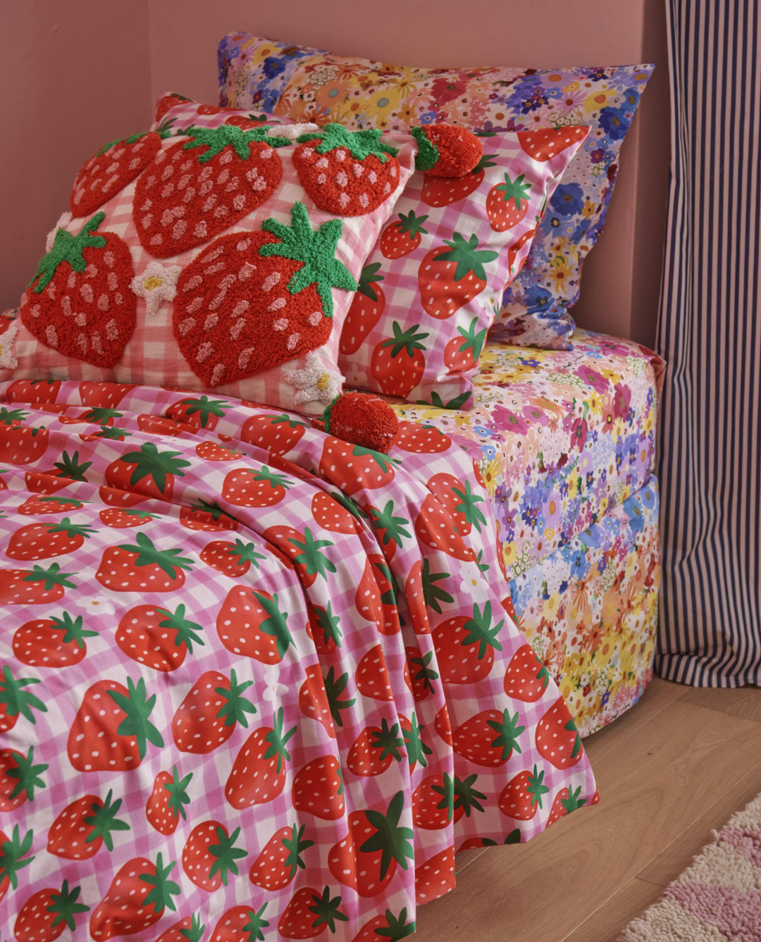 Kip & Co Posie Lane Organic Cotton Fitted Sheet