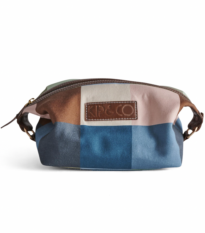 Kip & Co Woodlands Tartan Toiletry Bag