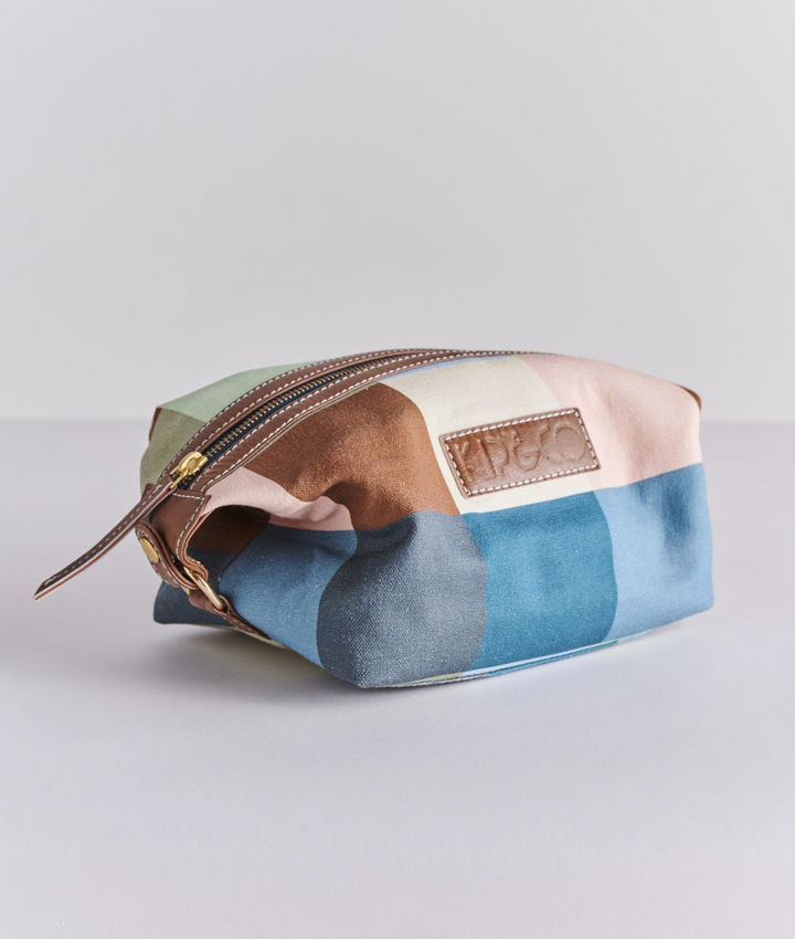 Kip & Co Woodlands Tartan Toiletry Bag