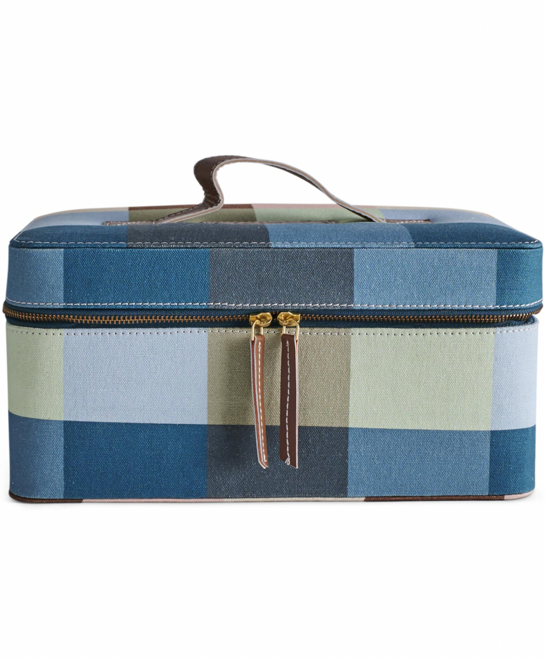 Kip & Co Woodlands Tartan Toiletry Case