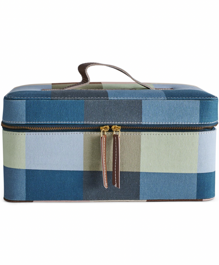 Kip & Co Woodlands Tartan Toiletry Case