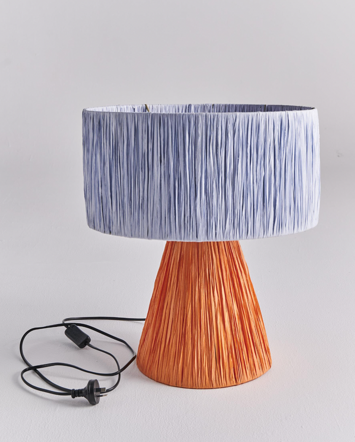 Kip & Co Tangier Raffia Lamp