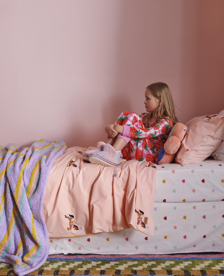 Kip & Co Strawberry Jam Organic Cotton Long Sleeve Top & Pant Pyjama Set