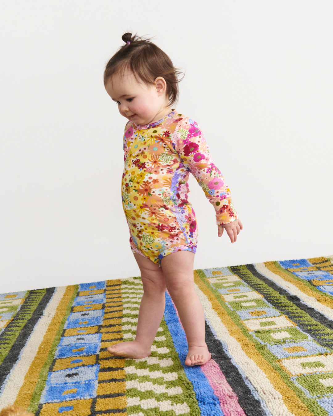 Kip & Co Posie Lane Organic Long Sleeve Romper