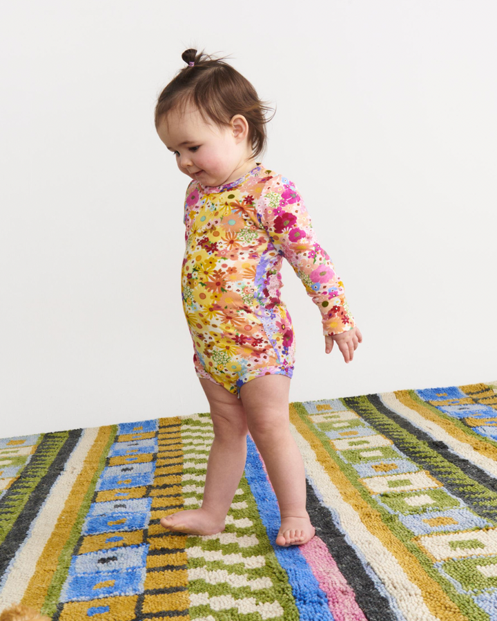 Kip & Co Posie Lane Organic Long Sleeve Romper